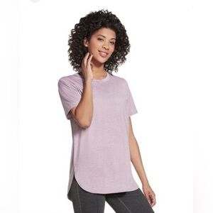 Skechers GO WALK Wear GO DRI Swift Tunic Tee - Pink - NWT
